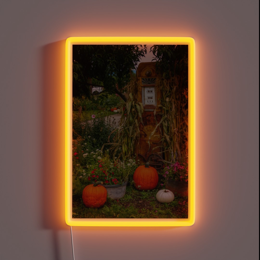 Autumn On An Old Oregon Farm RGB Neon Sign Autumn On An Old Oregon Farm RGB Neon Sign