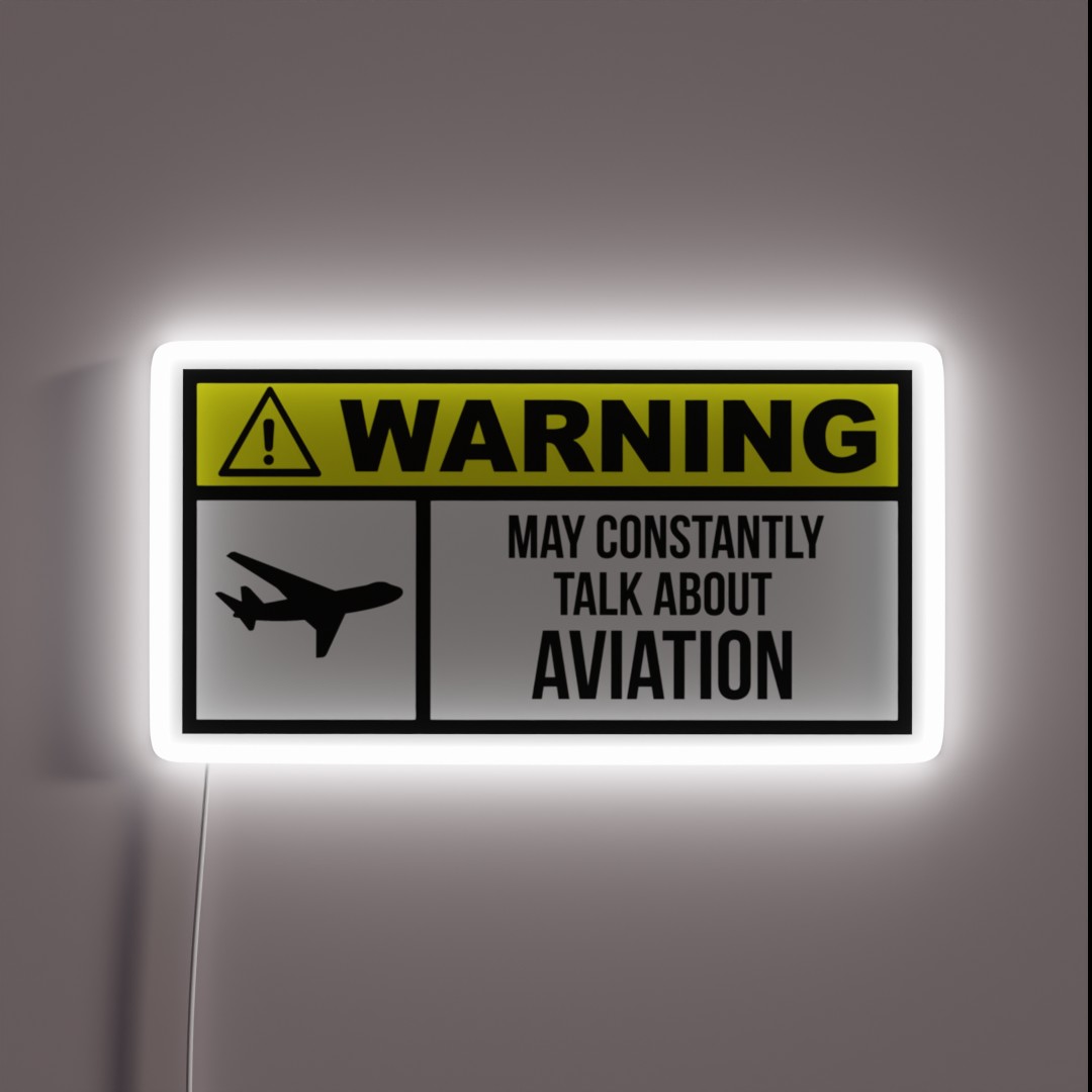 Aviation RGB Neon Sign Aviation RGB Neon Sign