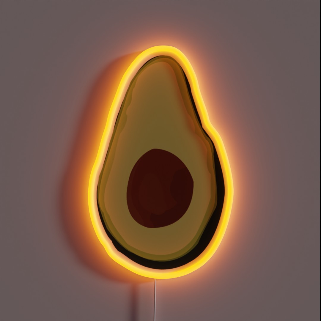 Avocado RGB Neon Sign Avocado RGB Neon Sign