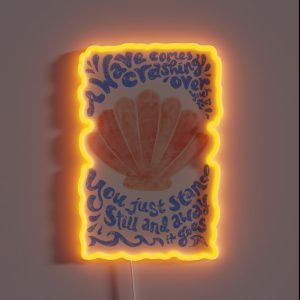 Away It Goes RGB Neon Sign