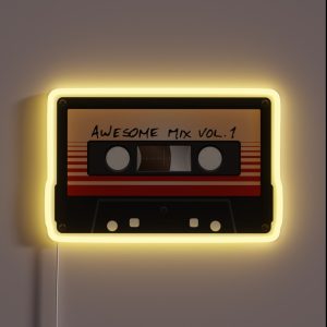 Awesome Mix Vol 1 RGB Neon Sign