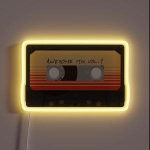 Awesome Mix Vol 1 RGB Neon Sign