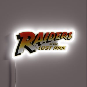 Awesome Raiders Of The Lost Ark RGB Neon Sign