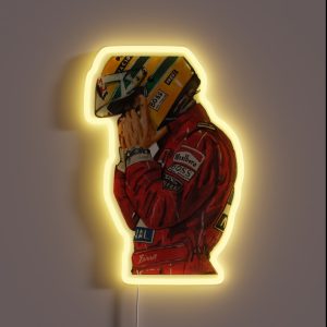 Ayrton Senna RGB Neon Sign Ayrton Senna RGB Neon Sign