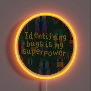 B Is For Bug RGB Neon Sign