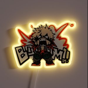 B O O M RGB Neon Sign