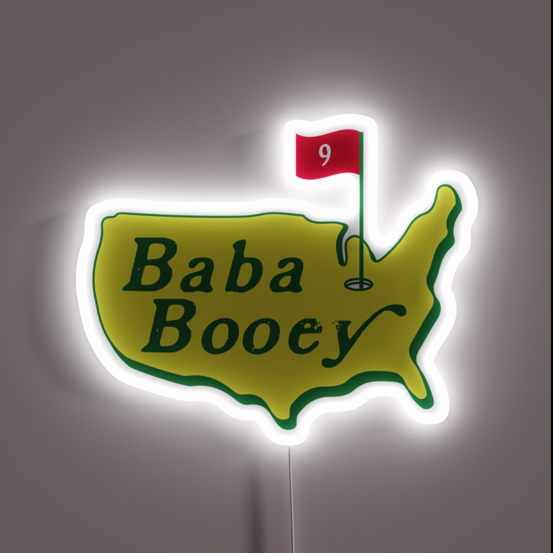 Baba Booey Golf Classic RGB Neon Sign Baba Booey Golf Classic RGB Neon Sign