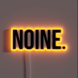 Baba Booey Noine RGB Neon Sign
