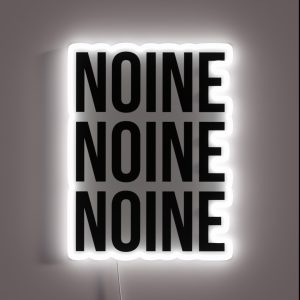 Baba Booey Noine RGB Neon Sign