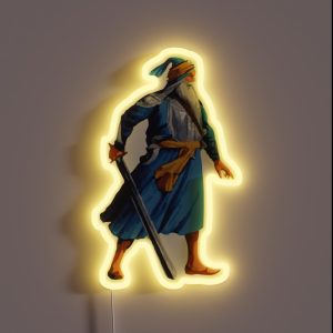 Baba Deep Singh Colour RGB Neon Sign Baba Deep Singh Colour RGB Neon Sign