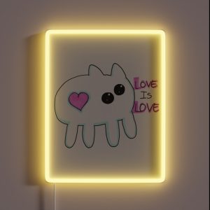 Baba Is Love Is Love RGB Neon Sign
