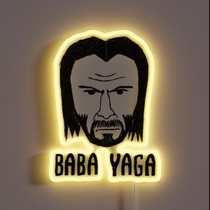 Baba Yaga RGB Neon Sign