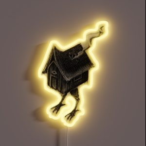 Baba Yaga S House RGB Neon Sign