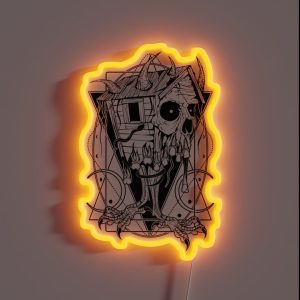 Baba Yaga S House RGB Neon Sign