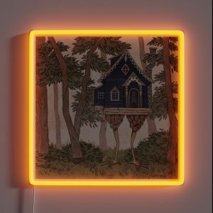 Baba Yaga S House RGB Neon Sign