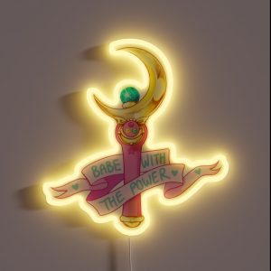 Babe With The Power RGB Neon Sign Babe With The Power RGB Neon Sign