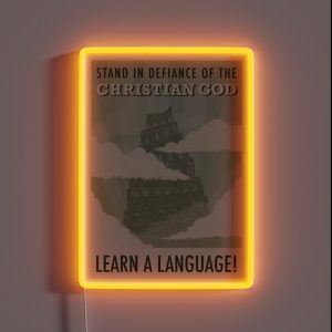 Babel RGB Neon Sign Babel RGB Neon Sign