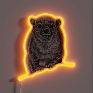 Baby Rock Hyrax RGB Neon Sign Baby Rock Hyrax RGB Neon Sign