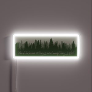 Back Between Villages RGB Neon Sign