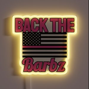 Back The Barbz RGB Neon Sign Back The Barbz RGB Neon Sign
