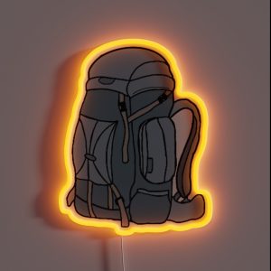 Backpacking RGB Neon Sign