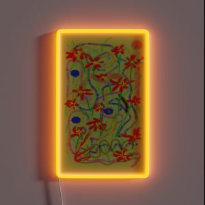 Backyard Summer Blooms RGB Neon Sign Backyard Summer Blooms RGB Neon Sign