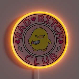 Bad Bitch Club RGB Neon Sign