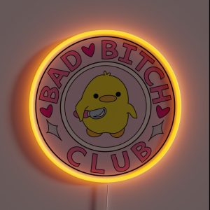 Bad Bitch Club RGB Neon Sign Bad Bitch Club RGB Neon Sign