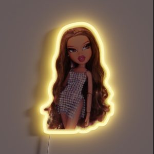 Baddie Bratz Doll RGB Neon Sign