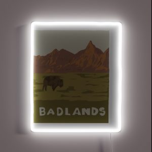 Badlands RGB Neon Sign