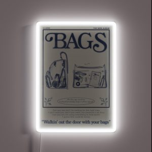 Bags Clairo Sling RGB Neon Sign Bags Clairo Sling RGB Neon Sign
