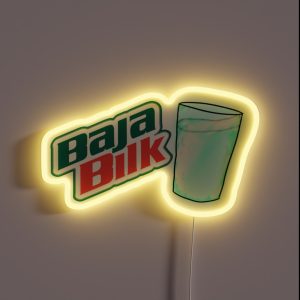 Baja Blast Milk RGB Neon Sign