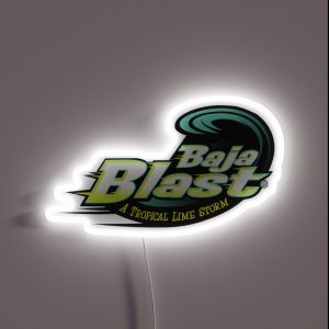 Baja Blast Plain Logo RGB Neon Sign