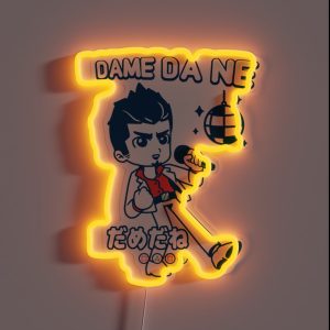 Baka Mitai Dame Da Ne RGB Neon Sign Baka Mitai Dame Da Ne RGB Neon Sign