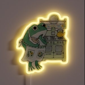 Baking Frog RGB Neon Sign