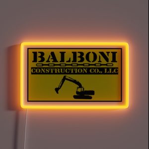 Balboni Johnny Hamcheck RGB Neon Sign Balboni Johnny Hamcheck RGB Neon Sign