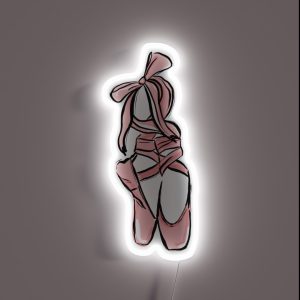 Ballerina RGB Neon Sign
