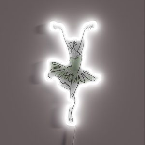 Ballet Dancer RGB Neon Sign