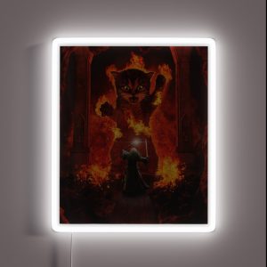 Balrog Cat RGB Neon Sign