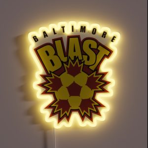 Baltimore Blast Logo RGB Neon Sign Baltimore Blast Logo RGB Neon Sign