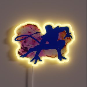 Bamf Purple Cloud RGB Neon Sign