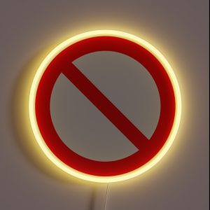 Ban RGB Neon Sign
