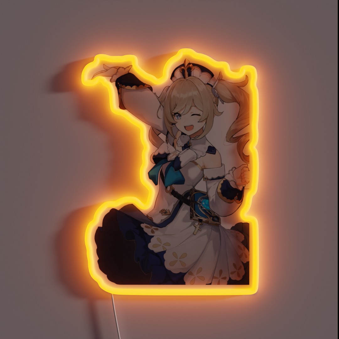 Barbara Genshin Impact RGB Neon Sign Barbara Genshin Impact RGB Neon Sign