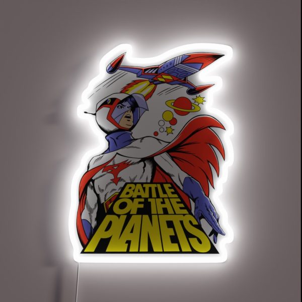 BATTLE OF THE PLANETS RGB Neon Sign