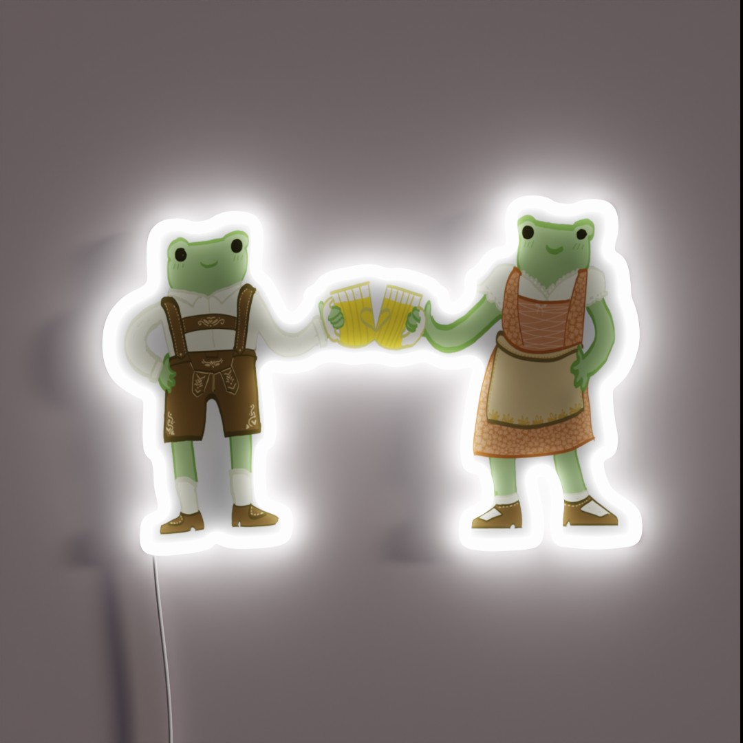 Bavarian Frogs RGB Neon Sign Bavarian Frogs RGB Neon Sign