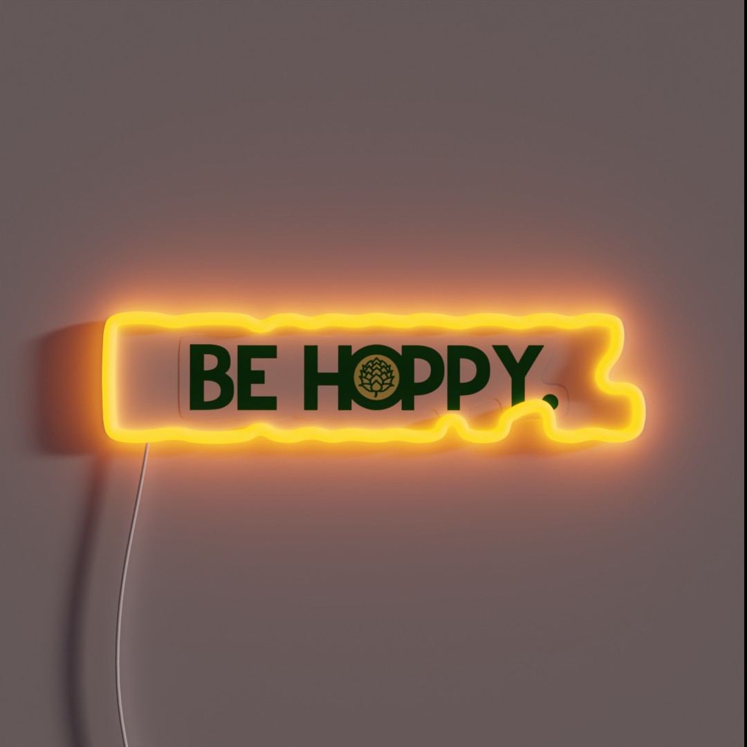 Be Hoppy RGB Neon Sign Be Hoppy RGB Neon Sign