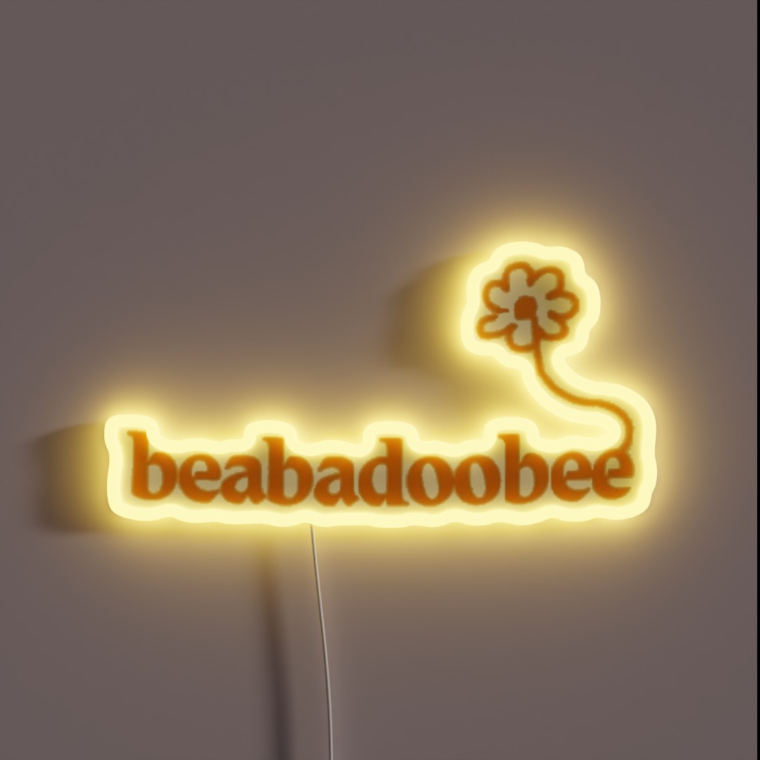 Beabadoobee Logo RGB Neon Sign Beabadoobee Logo RGB Neon Sign