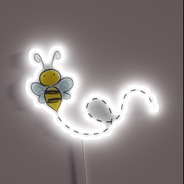 Bee RGB Neon Sign