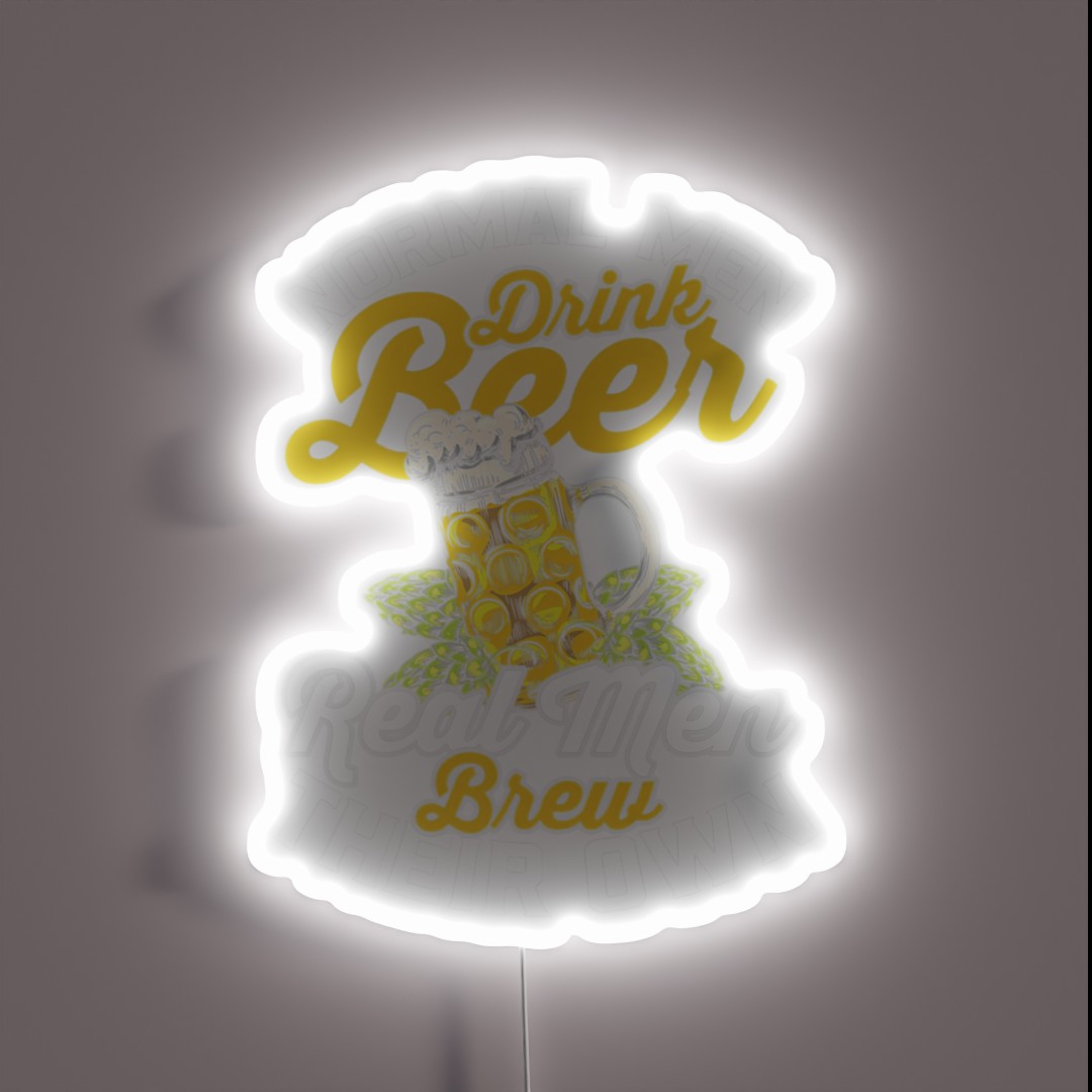 BEER LOVER BEER FAN BEER BREWER FUNNY BEER RGB Neon Sign BEER LOVER BEER FAN BEER BREWER FUNNY BEER RGB Neon Sign