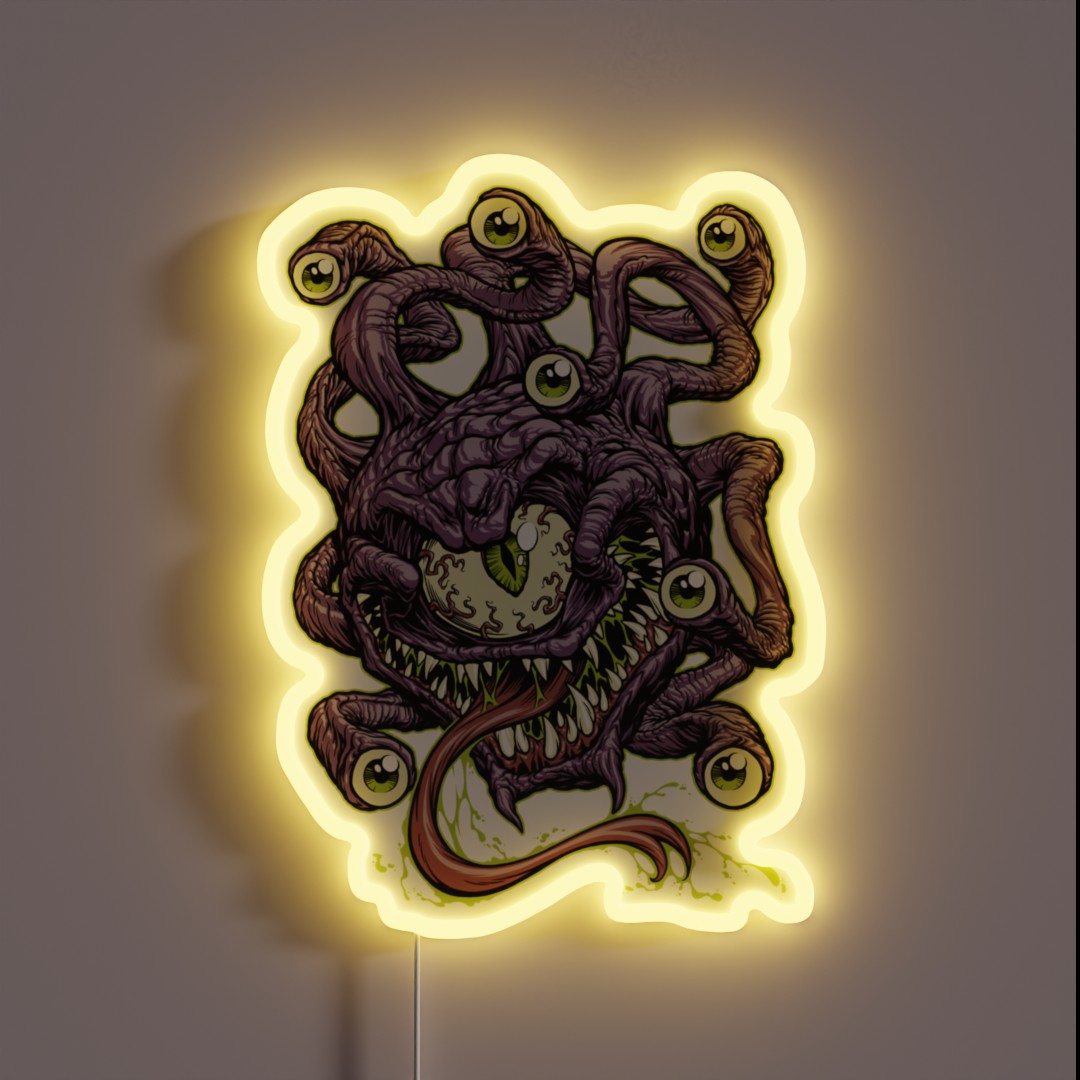 BEHOLD RGB Neon Sign BEHOLD RGB Neon Sign